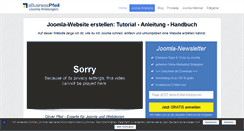 Desktop Screenshot of joomla-tutorial.info