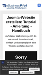 Mobile Screenshot of joomla-tutorial.info